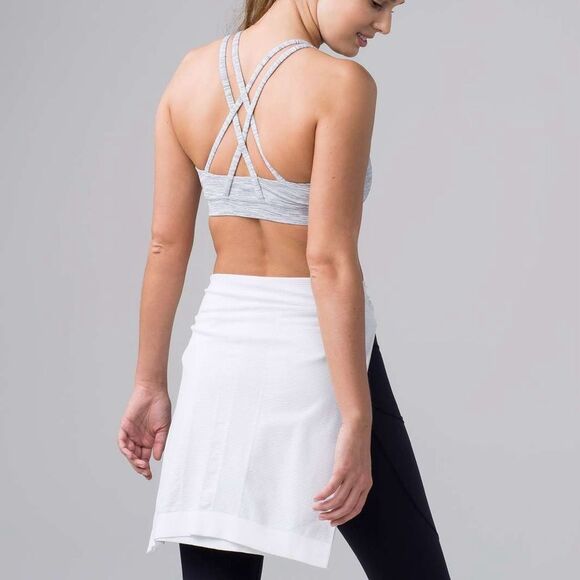 Lululemon Energy Bra in Wee Are From Space Ice Grey Alpine White Size 10 - Picture 4 of 9